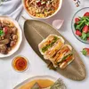 Dekorativa figurer Snack Serving Tray Elegance and Uniqueness Candy Plate Home Food Form Form Fruit Hometable Program