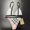 2024 Women's Bikini Contrast Color Bikini Beach Women's Designer Swimsuit Swimsuit Designer Women's Designer Sexy Bikini two-piece swimsuit Fashion swimsuit