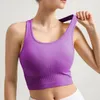 Yoga Top Ebb Tank Top Antrenman Top Womens Yoga Spor iç çamaşırı kapalı fitness dikişsiz tank üst anti parlama ince