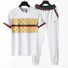 Luxury 2024 Men's Designer Sports Set, Sports Set Letter Slim Fit Sports Long Short Sheeved damesset, Aziatische maat M-XXXL