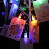 LED -strängar färgglada stränglampor Fotoklipp USB Outdoor Battery Garland Juldekoration Holiday Party Wedding Xmas Fairy Lighting YQ240401