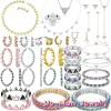 Set xfu Decorazioni natalizie originali 2023 Ortyx Set di gioielli di lusso Collana da donna Orecchini Bracciale Anello Fascia Logo