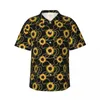 Casual overhemden voor heren Hawaii overhemd strand gouden kettingprint blouses vintage bloemen coole man korte mouwen Y2K grappige kleding