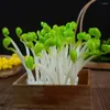 装飾的な花12 PCSモデルシミュレーション野菜シミュレーション野菜の装飾PVCプロップ誤った人工