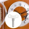 1/2pcs High Quality Steel Clock Key Metal Clock Key Sturdy Clock Tools Winding Chain Repair Tool for Home Shop Clock Long Style