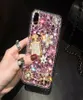 ブリングクリスタルダイヤモンド香水ボトルフラワーケースIPhone 12 Mini 11 Pro XS Max XR X 8 7 Samsung Galaxy Note 20 S21 S20 U3657093