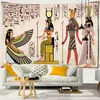 Tapestries Pharaoh Of Egypt Tapestry Wall Hanging Sandy Beach Throw Rug Blanket Camping Tent Travel Mattress Sleeping Pad