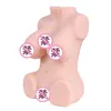 AA Designer Sex Toys Mini Demi-corps Poupée Solide Adhésif Doux Petite Taille Monica Mens Appareil De Masturbation Portable Avion Tasse Fournitures Amusantes