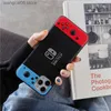 Cell Phone Cases The game console protective cover is suitable for Apple 13promax mobile phone case 8 / 11 / xsmaxxr soft stereo T240402