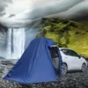 Tentes et abris Tente de coffre de voiture Tente de conduite en plein air Barbecue Camping SUV Queue épaissie Pare-soleil imperméable