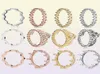 Ny 925 Sterling Silver Ring Classics Openwork Länkad kärlek Hjärtprinsessan Tiara Royal Crown Ring for Women Gift Jewelry2644290