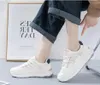 Scarpe casual 2024 Letter Graphic Lace-up Sneakers Donna Breath Thick Bottom Flat Leisure Outside Fashion