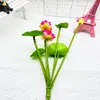 Decorative Flowers Artificial Plants Small Lotus Bonsai Wedding Flower Arrangement Home Decor Decoration