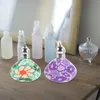 Storage Bottles 4 Pcs Travel Perfume Essential Oil Roller Bottle Vintage Dispenser Glass Container