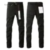 Designer marca roxa para homens mulheres calças jeans verão buraco de alta qualidade bordado roxo jean denim calças dos homens jeans roxo 571