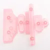 Bakvormen 6 stuks Plastic Sneaker Schoenen Cake Cutter Mold Sugar Craft Fondant Tool