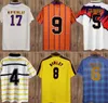 82 86 Dalglish Strachan Miller Hansen Mens Retro Soccer Jerseys 96 98scotland Burley McNamara Lambert Gallacher Hendry Football Shirt