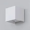 Vägglampa 6W/10W CUBE PORSH LJUS ALUMINIUM Utomhus Vattentät minimalistisk hembelysning Modernt fyrkant för El Aisle vardagsrum