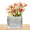 Vases Bohemian Style Transparent Glass Terrarium Hydroponic Plant Flower Pot For Living Room Dining Table Home Decorations