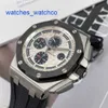 Fancy AP Wrist Watch Royal Oak Offshore Series Automatisk mekanisk dykning Vattentät keramiskt stål Rummbälte Datum Timing Display Watch Mens Watch