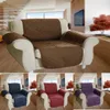 Cadeira cobre capa de sofá único com tiras elásticas antiderrapante resistente à água sofá protetor de móveis para sala de estar animais de estimação crianças