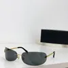 Sunglasses 2024 Fashion Y2K Rectangular Borderless Sports UV400 Women's Sexy Trendy