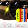 2/4pcs Universel Auto Car Porte ouverture Autocollants Réflective Ruban Sécurité Avertissement Accale ACCESSOIRES INTÉRIEUR DE RÉSEUR