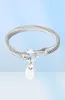 Bangle Classic Design Hook Cuffs Hang Peach Heart Charm Bracelets For Women Stainless Steel Cable Jewelry Love Pulsera Gift7829078
