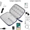 Sacs de rangement Sac numérique USB Câble de données Organisateur Portable étanche pour appareils électroniques Écouteurs Ligne Chargeur Plug Voyage