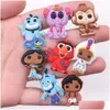 Skodelar Tillbehör Moq 20st PVC Cartoon Character Charms Decoraiton Buckle For Bands Armband Drop Leverans Shoes DHQ3I