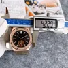 26510or Mens Tourbillon Designer Clone AAA+Watch 42mm ميكانيكية أوتوماتيكية من الفولاذ المقاوم للصدأ الفولاذية الفاخرة المضيئة مونترس مونترز دي لوكس ريبوجس دي لوجو