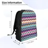 Mochila Camadas de cores para meninos meninas boêmio camuflagem moderna escola faculdade sacos de viagem bookbag se encaixa 15 polegadas laptop