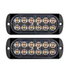 Nuovo camion 2024 2x 12v 24V 6SMD LED Strobo AVVISO STROBE STROBE GRIGLIE LAMBINA LIMA LIMA BASCHE LAMPAGNO AMBER GIALLO