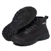 Boots Waterproof Winter Men Steel Toe Shoes Indestructible Work Safety Women's Outdoor Non-slip Protective Sneakers