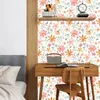 Wallpapers verwijderbare bladeren, zelfklevend behang, rustiek schillen en plakken voor kastdecoratie