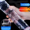 Jouets 6 tailles réaliste gode transparent XL Silicone avec bouchons à ventouse pour femmes Masturbation Anal adultes jouets sexuels gays 18 Gspot