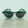 Zonnebrillen Fashion Johnny Depp zonnebril Mannen vrouwen gepolariseerd zonnebril merk vintage acetaat frame lemtosh bril