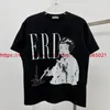 Мужские рубашки T 24SS Streetwear Vintage Erd Men Men Women Wishing с отверстиями