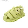 Första Walkers DiMi Summer Baby Shoes Microfiber Leather Toddler Sandals Soft Non-Slip Tendon Sole 0-3 års spädbarn Sandaler för Girl Boy 240301 L240402