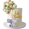 Party Supplies 22pcs Green Foam Ball Cake Topper Picks Cupcake DIY Insert Baking Decoration For Anniversary Birthday