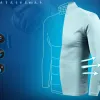 Shirts pgm mannen golfkleding slank fit zonnebrandcrème buiten sport thermisch ondergoed golf ijs zijden elastische kleding snel droog shirt voor mannelijk