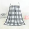 Blankets Baby Super Soft Born Boys Girls Monthly Swaddle Wrap Plaid Knitted Infantil Kids Receiving Quilts Toddler Throw Mats