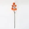 Decoratieve bloemen simulatie persimmon boeket ornament kunstmatig voor jubileum Thanksgiving bruiloft verjaardagsfeestje festivals