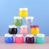 Storage Bottles Face Cream Jar Empty Plastic Acrylic Fruit Jam Bottle Portable Sub-bottle Pot Lotion Makeup Packaging Cosmetic Travel