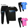 Barnkläder set Trapstar Boys Girls Tracksuits Children Clothes Youth Cloths Kort ärm t-shirts byxor tshirts byxor sommarstoppar tees siz y7mu#