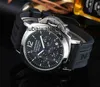 Titta på Top Designer Mens Watches Strap Waterproof Chronograph Sport Wrist for Casual Date J5BX AQET