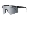 새로운 고품질 대형 선글라스 편광 거울 레드 렌즈 TR90 프레임 UV400 보호 남성 스포츠 피트 바이퍼 WIH 케이스