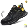 Accessories Work Boots Safety Steel Toe Shoes for Men Women Orthopedic Work Shoes Lightweight Indestructible Shoes Safety Sneakers