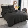 Sängkläder sätter olanly täcke omslag Set Twin Size 1pc Soft 61x87 tum och kuddefodral 31x31 Hållbart hem sovrum
