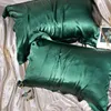 1pcs 100 saf ipek yastık kılıfı kraliçe krallık El evi yumuşak sağlıklı yastık kapağı yastık kılıfı 4874cm y240325